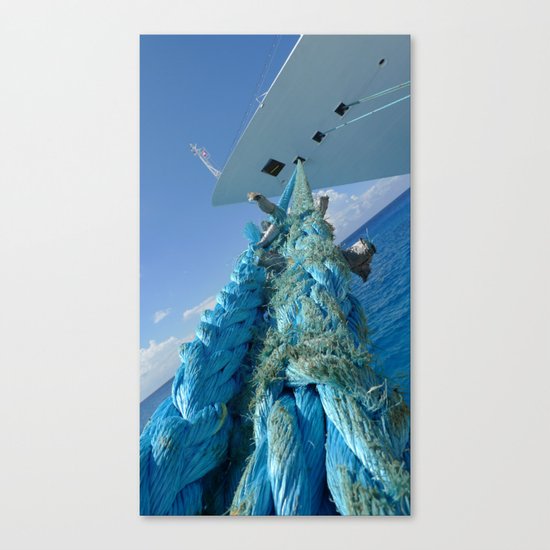 She aint going anywhere Canvas Print