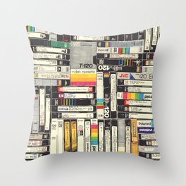 VHS Throw Pillow