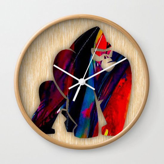 Gorilla Wall Clock
