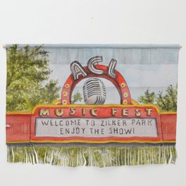ACL Music Fest Sign Wall Hanging