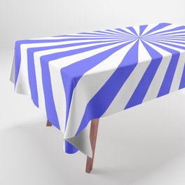 Starburst (Blue & White Pattern) Tablecloth