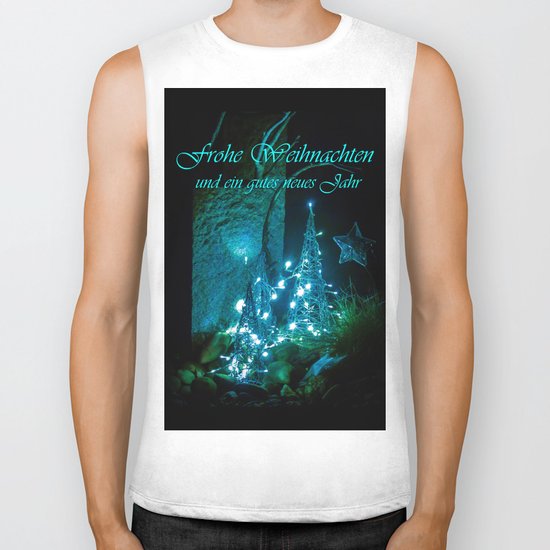 Frohe Weihnachten und ein gutes neues jahr Biker Tank