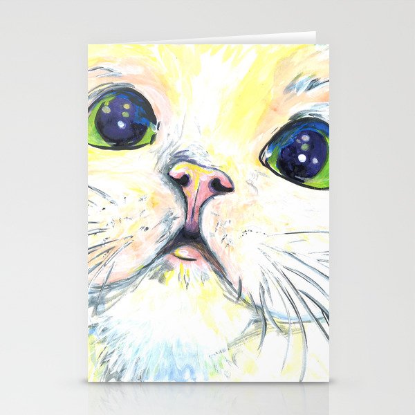 Starry-eyed Kitten Stationery Cards