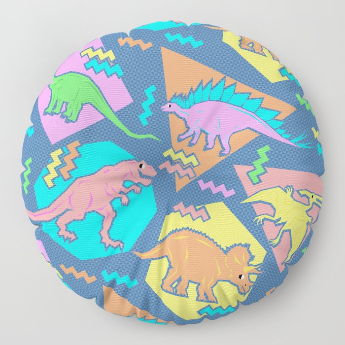 dinosaur floor cushion