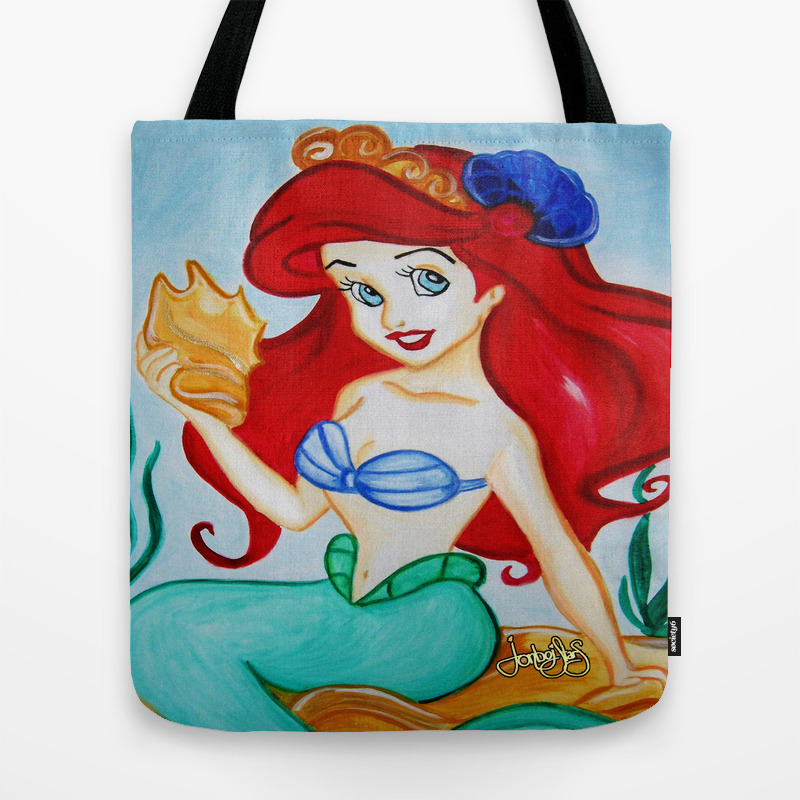 little mermaid bag