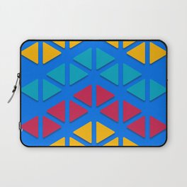 Colorful triangles Laptop Sleeve