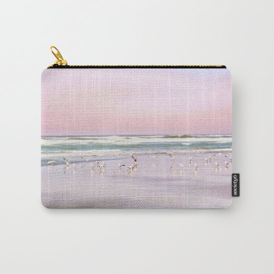 pastel beach Carry-All Pouch