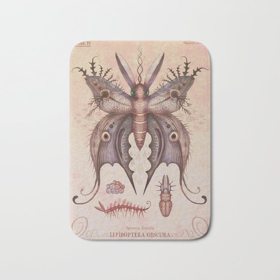 Speyeria lineata Bath Mat