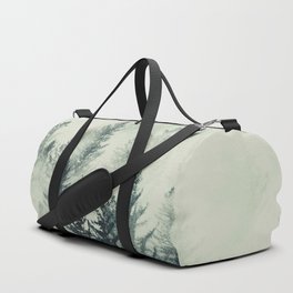 Forest Green - Foggy Woods Delight Duffle Bag