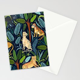 Jungle Cats Stationery Cards