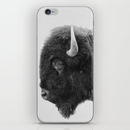 buffalo profile iPhone Skin
