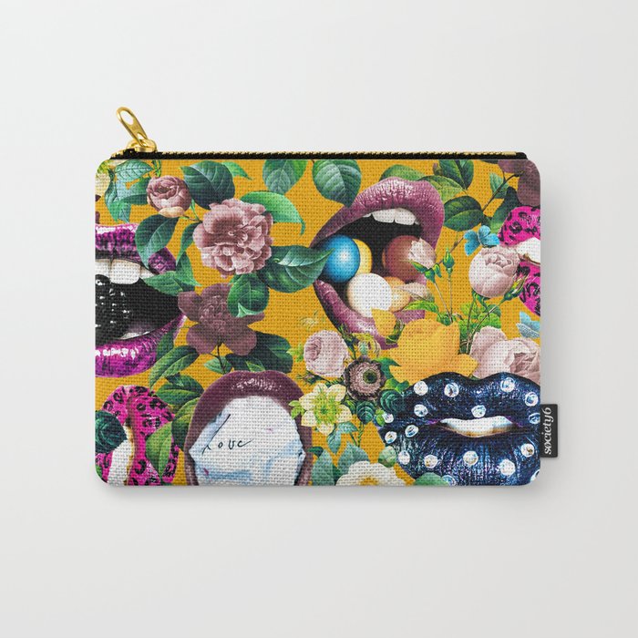 Sexy Floral Garden Carry-All Pouch