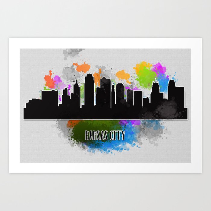 kansas city skyline silhouette kansas city skyline silhouette