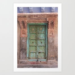 Beyond This Door - Jodhpur, India Art Print