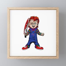 Chucky Framed Mini Art Print