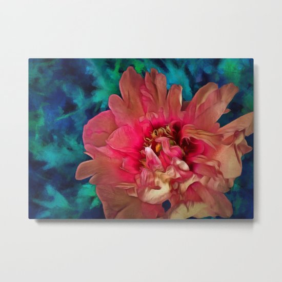 Peony Metal Print