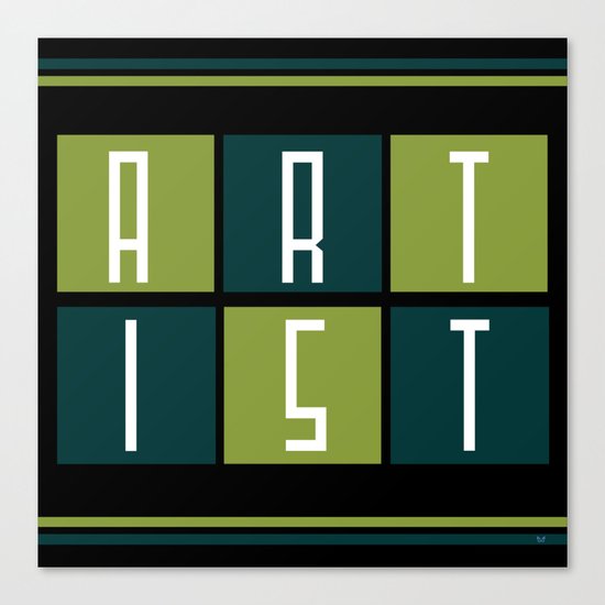 ARTIST Canvas Print