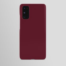 Dark Burgundy - Pure And Simple Android Case