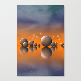 colors and spheres -33- Canvas Print