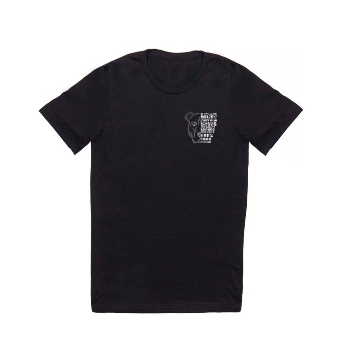 Pitbull soul design, gift for Pitbull lovers & rescuers T Shirt
