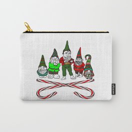 Gang of Gnomes with Candy Canes Carry-All Pouch