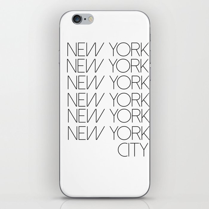 New York New York City iPhone Skin