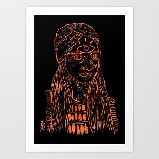 The Medium Art Print
