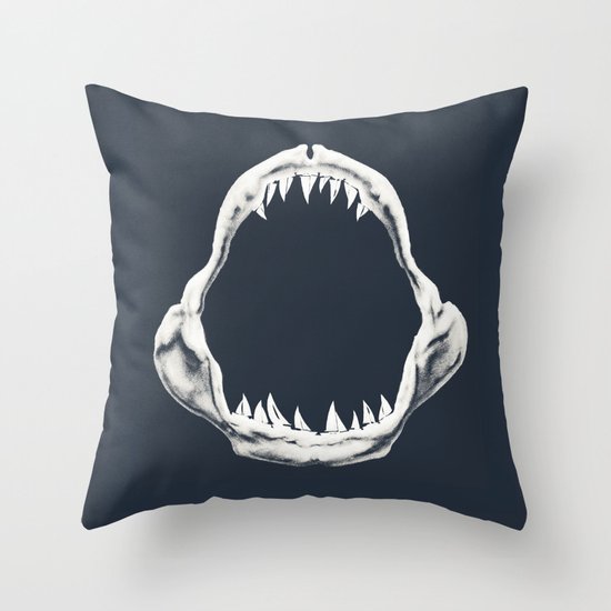 Doom Regatta Throw Pillow