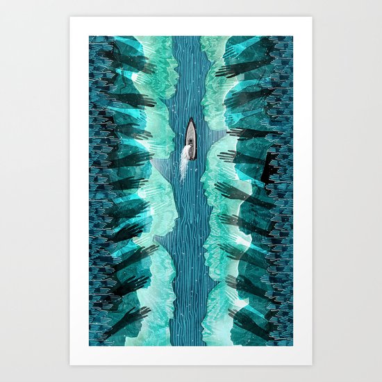 Watchers Art Print