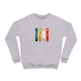 SNOWBOARD DESIGN Crewneck Sweatshirt