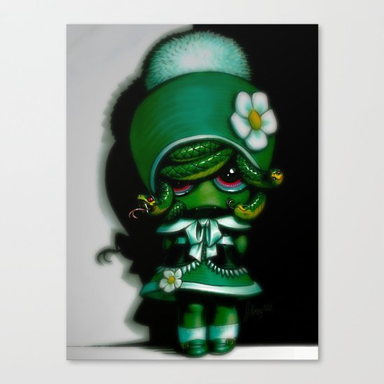 Lil' Medusa Canvas Print
