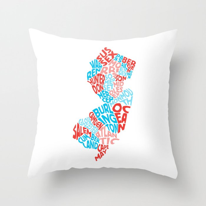 Where I'm From Throw Pillow