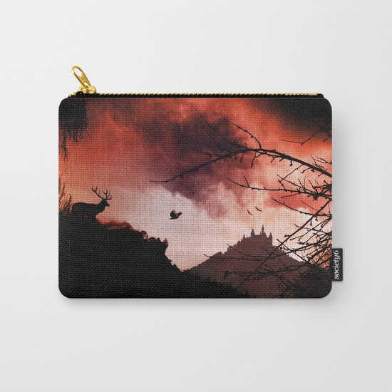 Dramatic cloudy scenery Carry-All Pouch