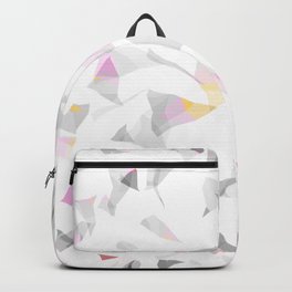 Abstract Diamond Reflection 2 Backpack | Graphicdesign, Pastel, Confetti, Pattern, Painting, Graphic, Reflection, Foliage, Minimal, Mibe 