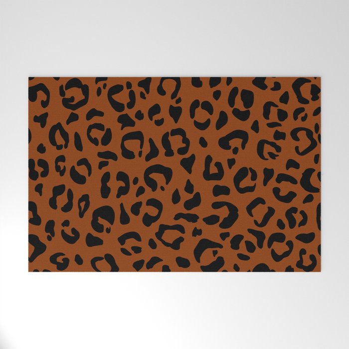 Exotic Leopard Welcome Mat