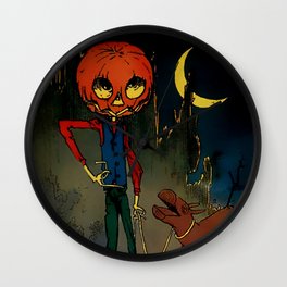 “Jack Pumpkinhead and the Sawhorse” by John R Neill Wall Clock