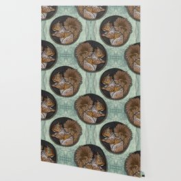 Woodland Squirrel Wallpaper
