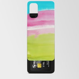 36 Abstract Painting Watercolor 220324 Valourine Original  Android Card Case