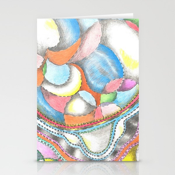 DWeekes Color Abstract 13 Stationery Cards