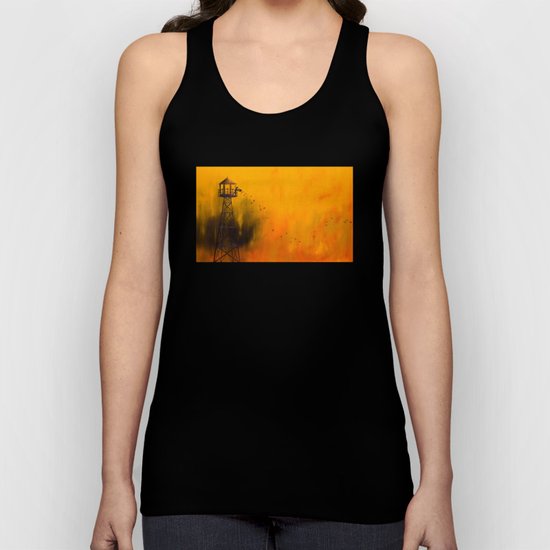 Autumn Tower Unisex Tank Top