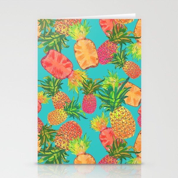 Pineapples Stationery Cards