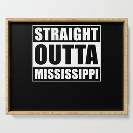 Straight Outta Mississippi Serving Tray