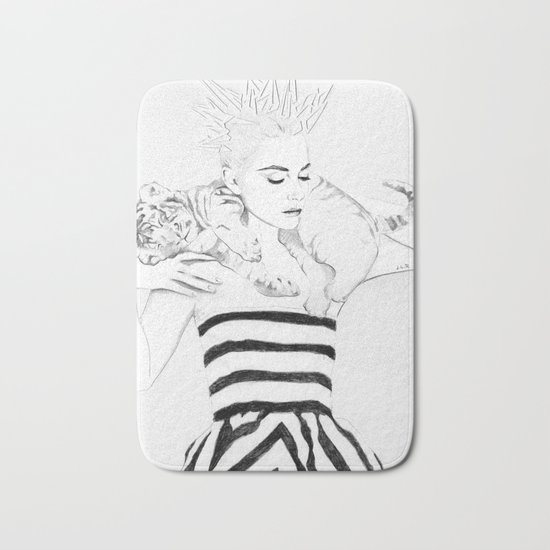 Girl Crush #1 - Erika Bearman Bath Mat