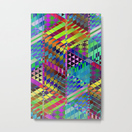 Geometric 2 Metal Print