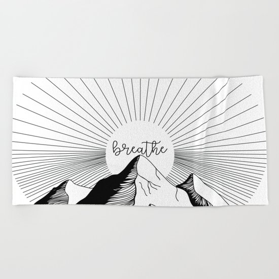 Breathe Beach Towel