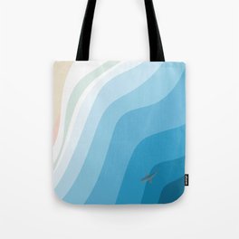 Shark Beach  Tote Bag