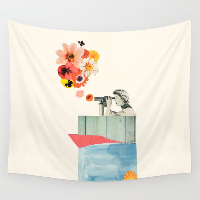in bloom Wall Tapestry