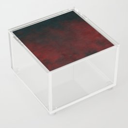Dark Gothic Red Black Acrylic Box