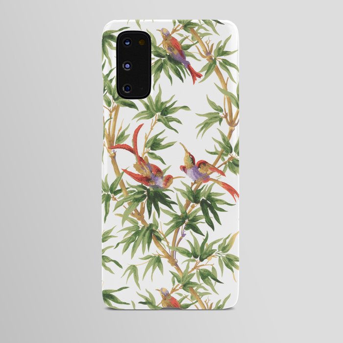 Birds of Paradise Wallpaper Pattern Android Case