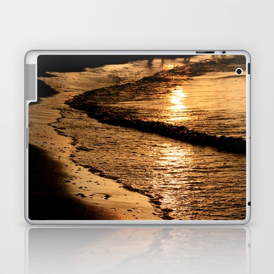 Gold Laptop & iPad Skin